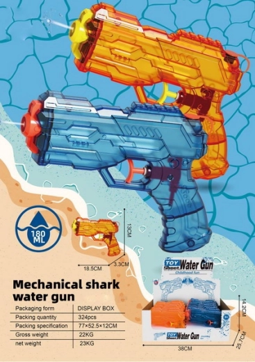 Pistola de agua 18,5 cm