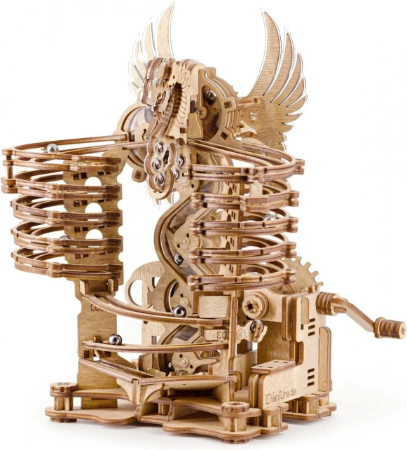 Pista de canicas 3D de madera MARBLE RUN DRAGON de IDVENTURE
