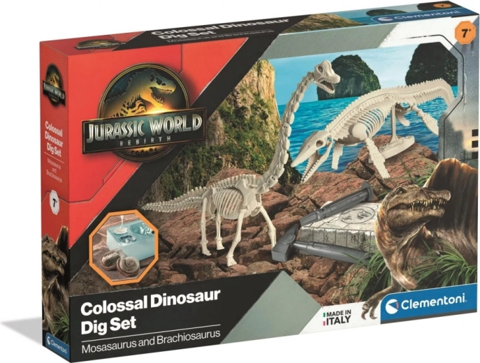 Set de excavación de fósiles Jurassic World – Clementoni