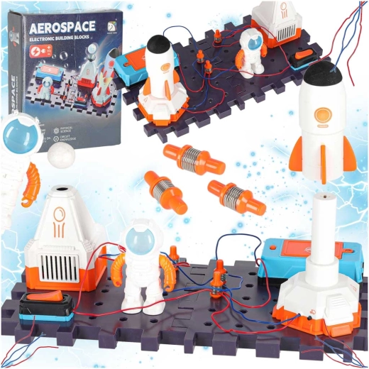 Kit electrónico infantil de estación espacial