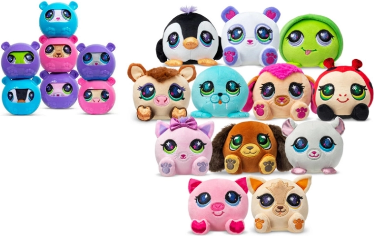 Bandai Littlest Pet Shop mini peluche en cápsula sorpresa