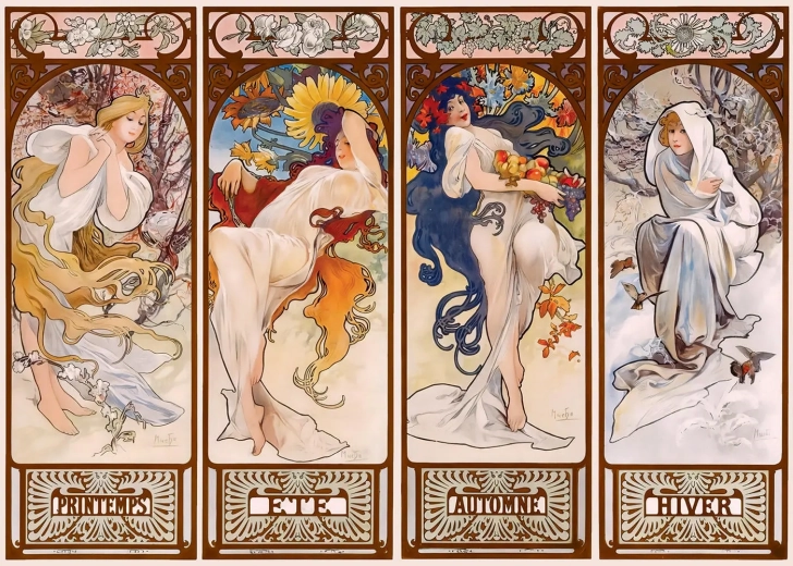 Puzzle Art: Cuatro estaciones 1000 piezas