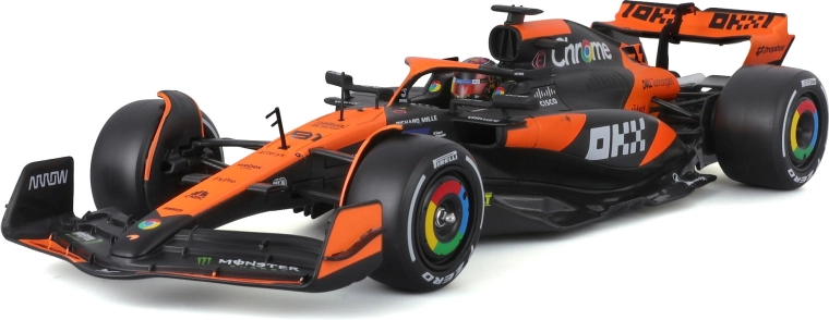 Bburago kit de maqueta de Fórmula 1 1:24 McLaren F1 Team MCL38 2024 Oscar Piastri