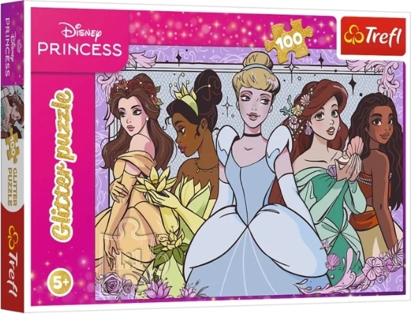 Puzle infantil de 100 piezas con efecto brillante glitter – Brokatowe marzenia - 1 unidad