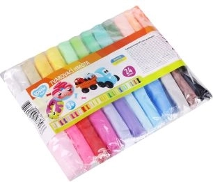 Masa de modelar ligera de 24 colores