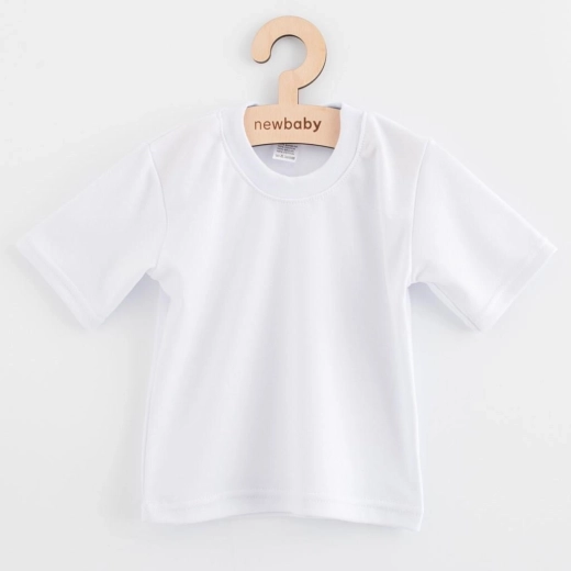 Camiseta de algodón para niña/niño de manga corta New Baby 134 (8–9 años)