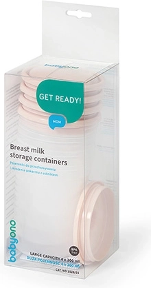 Almacenamiento seguro de leche materna y alimentos complementarios
