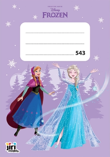 Cuaderno escolar A5 Reino de Hielo 543