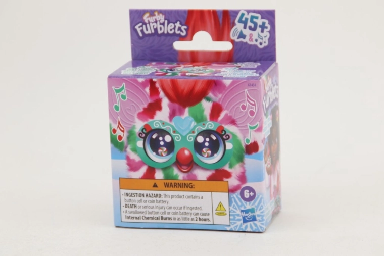 Furby Furblets Peppermint mini peluche interactivo