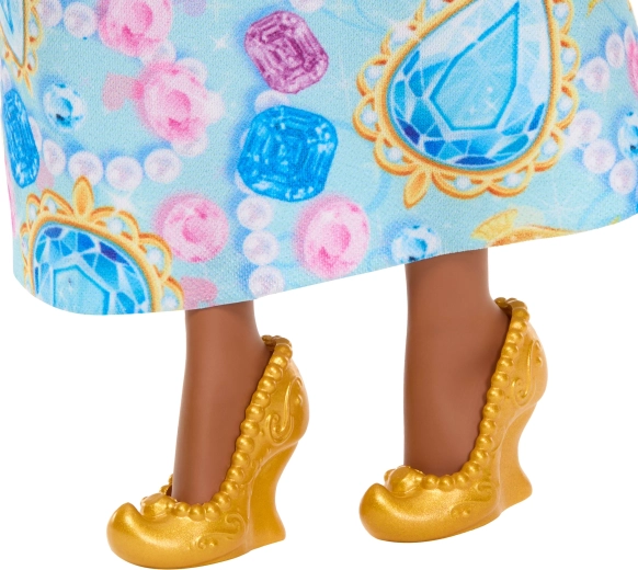 Botitas doradas para un look de cuento