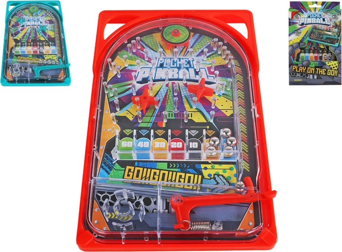 Pinball mecánico infantil 18 × 11 cm - 1 pieza