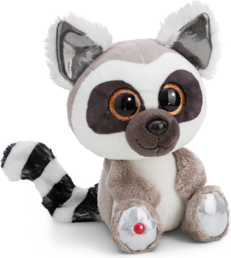 NICI Glubschis lémur de peluche King Lou 15 cm