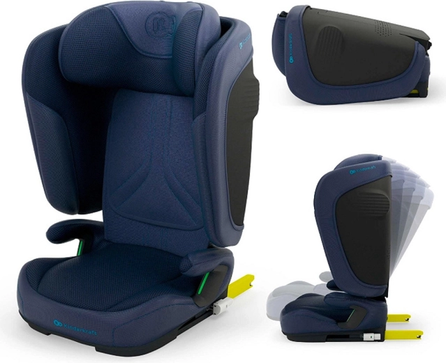Silla de coche plegable Kinderkraft Unity 2 i-Size 100–150 cm black