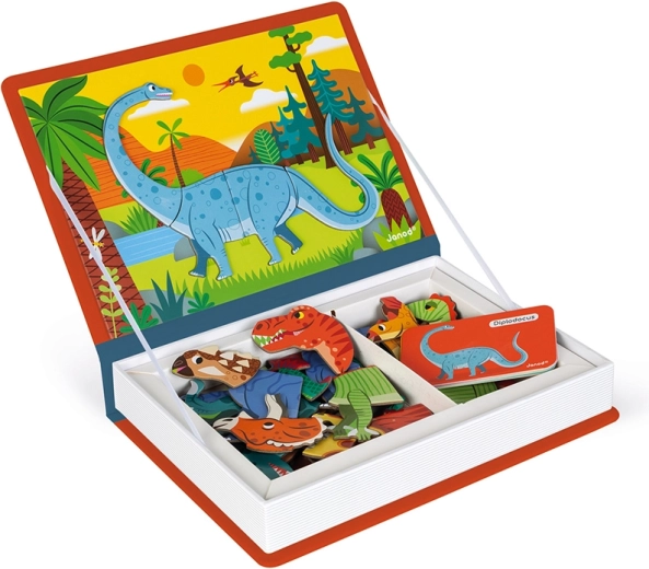 Montaje de dinosaurios según los modelos
