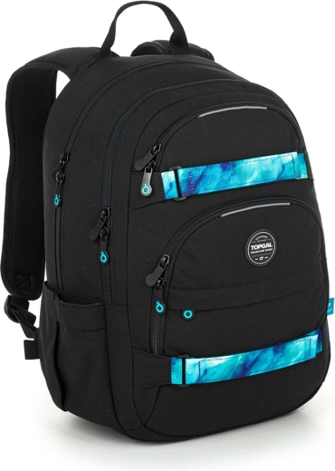 Mochila escolar Topgal VIKI negra