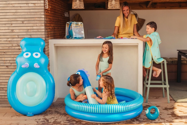 Piscina hinchable Quut Ocean road 120 cm
