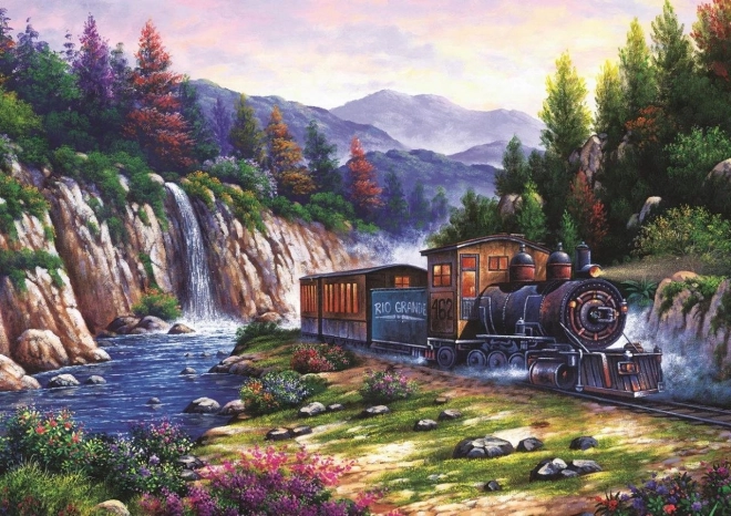 Puzzle de viaje en tren 1000 piezas ART PUZZLE