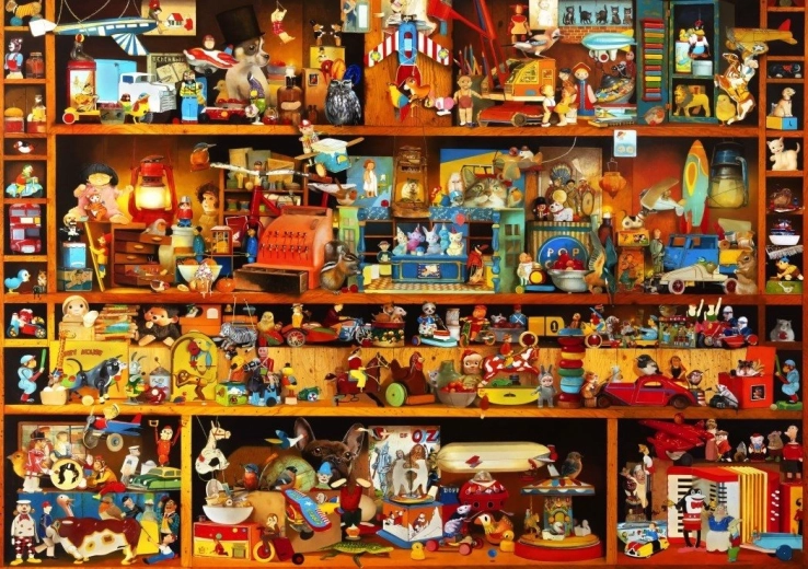 Puzzle Historia de juguetes 1000 piezas BLUEBIRD
