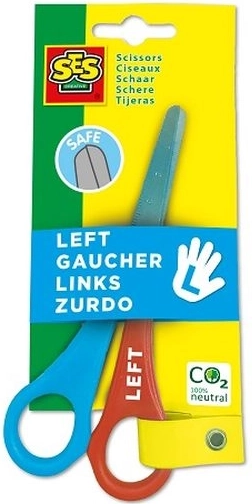 Tijeras infantiles SES para zurdos