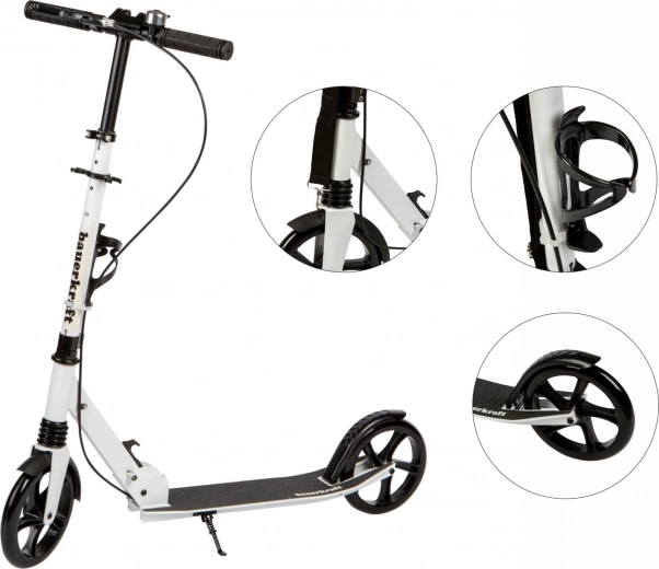 Conducción cómoda gracias a la suspensión y a las ruedas grandes