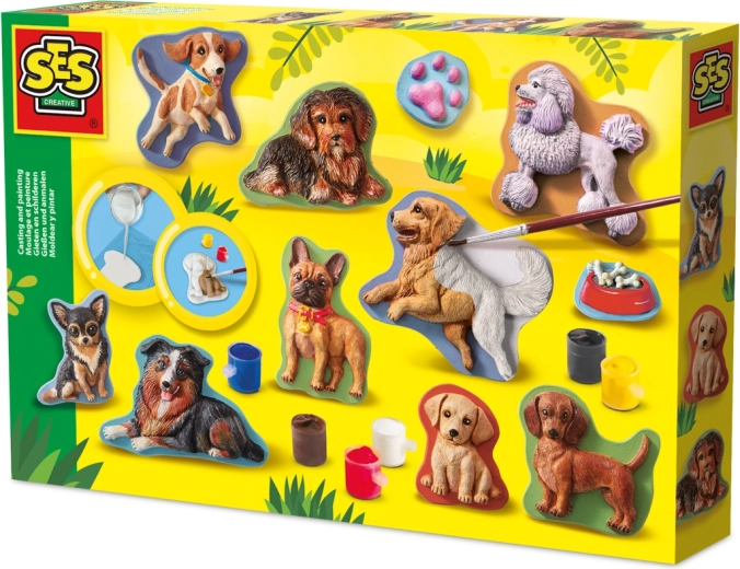 Kit de moldes y pintura – perros