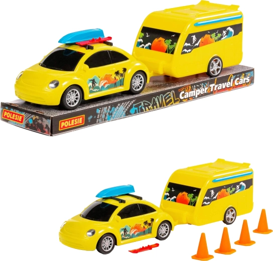 Coche infantil Tour con remolque - 1 unidad