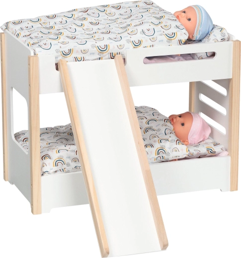 Litera para muñecas con tobogán