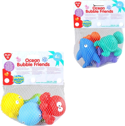 Playgo amigos del océano – juguete con burbujas, 2 tipos