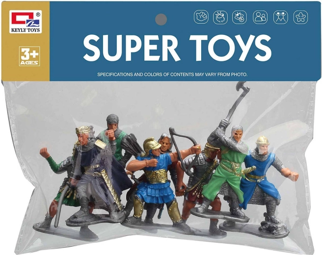Adar set de figuras de acción de guerreros romanos 9 cm (8 uds)