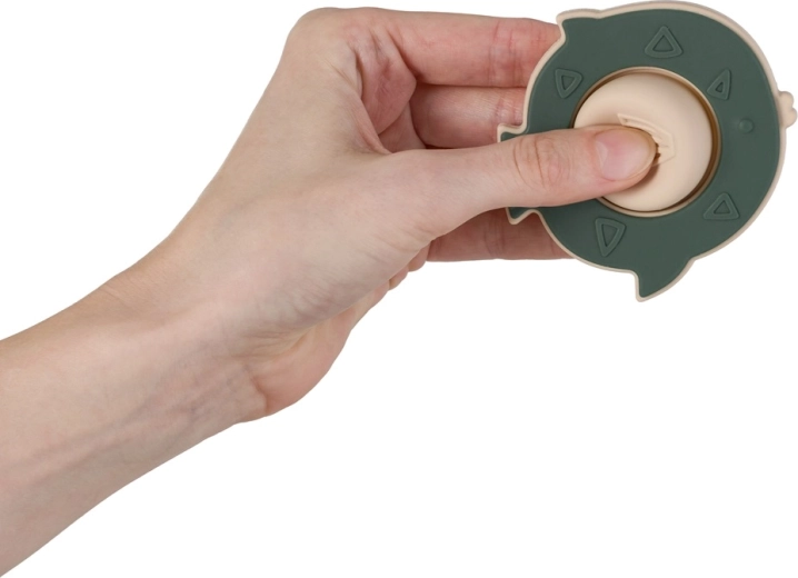 Forma ergonómica de pececillo: ideal para casa y para viajes