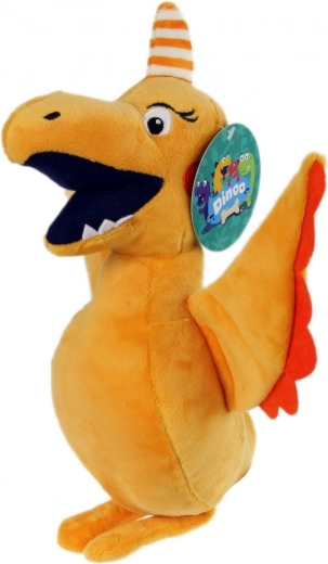 Dinosauria de peluche Dinoo Pterynka amarilla