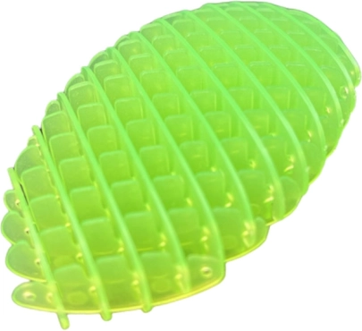 Juguete fidget antiestrés verde 5 cm