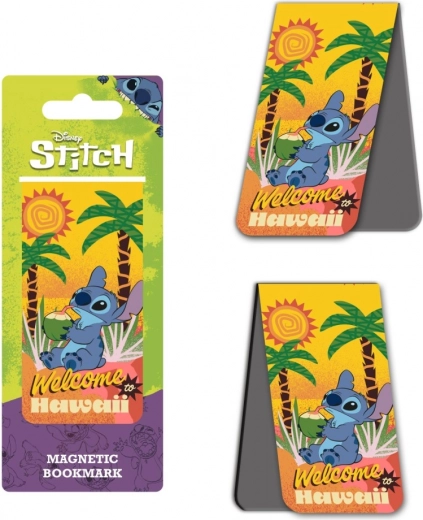 Marcapáginas magnético Lilo y Stitch