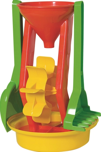 Androni juego de playa con molino, altura 26 cm
