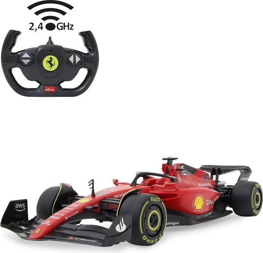 JAMARA Ferrari F1-75 modelo teledirigido a escala 1:12 rojo