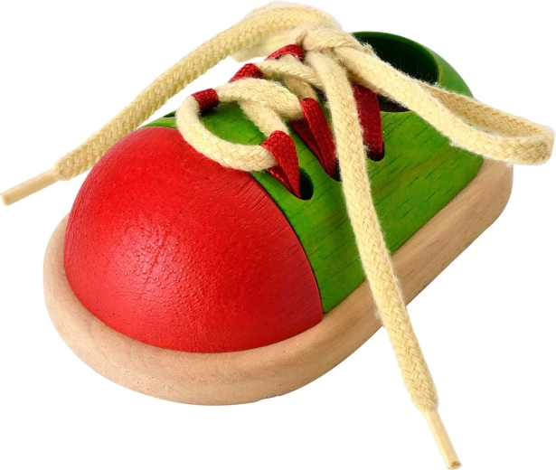 PlanToys zapato para atar cordones