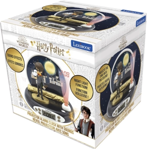 Despertador 3D con proyección HARRY POTTER de Lexibook