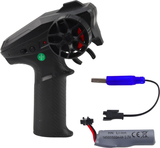 Control preciso 2.4 GHz y batería recargable
