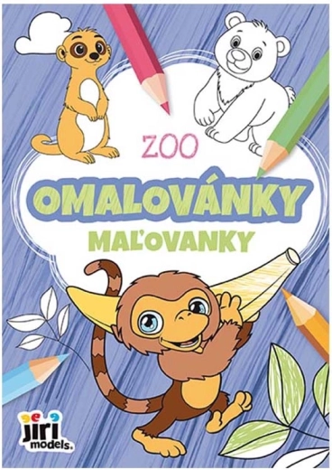 Libro para colorear A5 Zoo