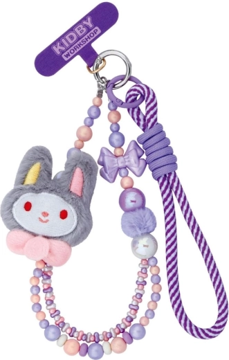 Colgante para teléfono Toys Inn, conejo morado