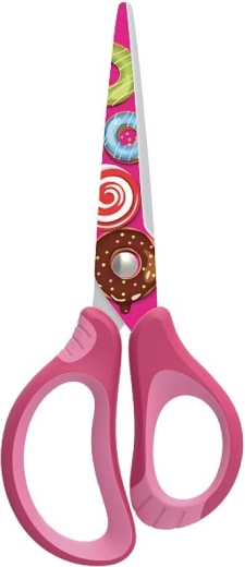 Tijeras escolares KEYROAD Tattoo Soft 15 cm