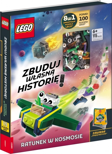 LEGO Master Brand – rescate en el espacio (libro y set de construcción)