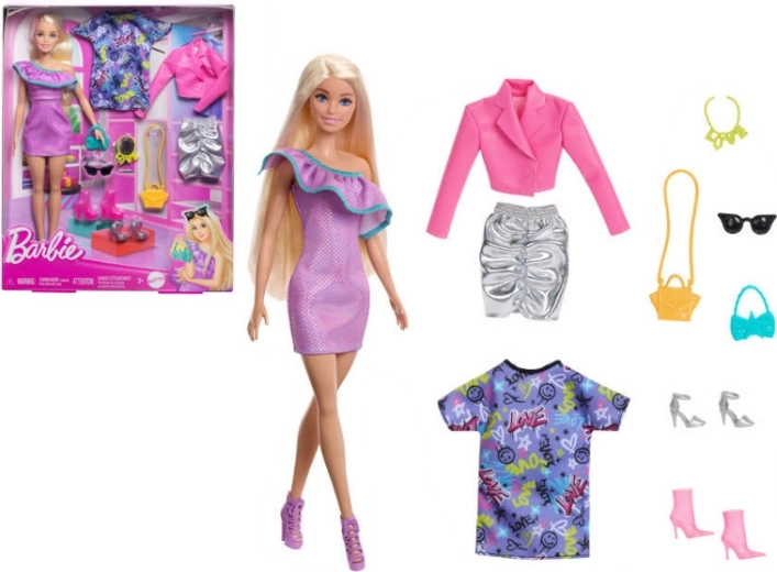 Moda Barbie – muñeca de moda con estilos y accesorios