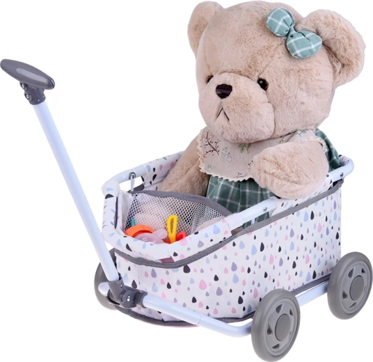 Fácil de arrastrar gracias al asa larga y a las ruedas resistentes