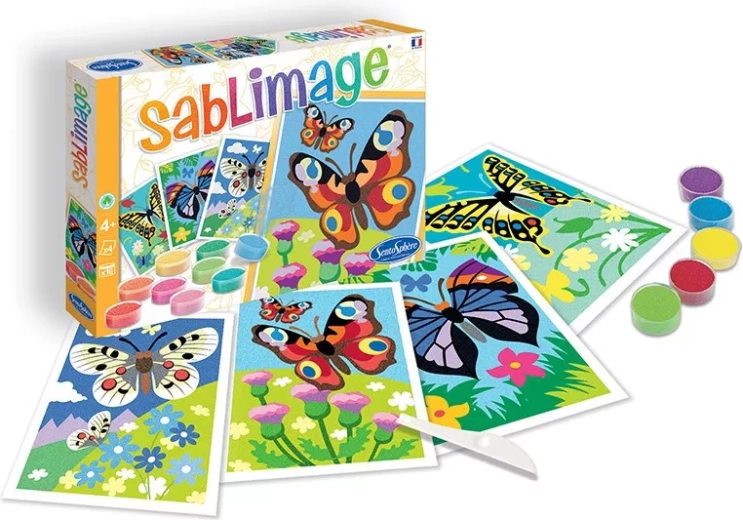 Sentosphere Sablimage cuadros de arena mariposas