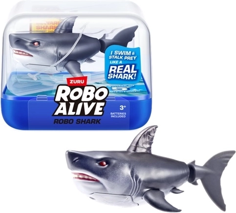 ZURU RoboAlive tiburón flotante para el agua negro