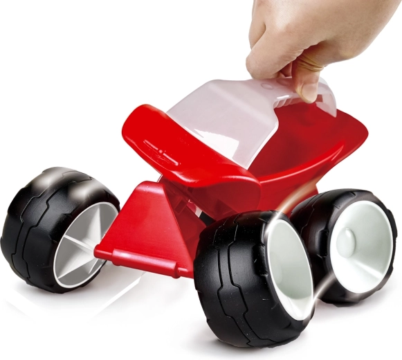 Buggy rojo para la arena