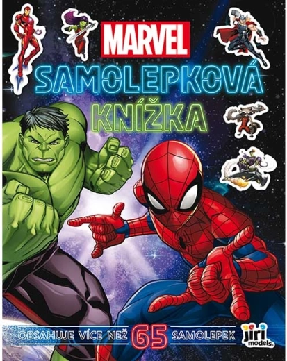 Libro de pegatinas Marvel