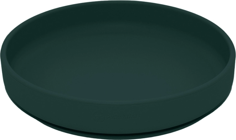 Plato con ventosa y borde alto