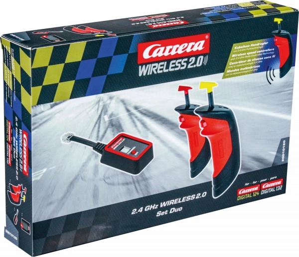 Controlador inalámbrico 2.0 para pistas de autos CARRERA Digital 132/124 – set de 2 unidades